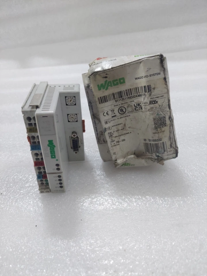 WAGO 750-333 BUSCOUPLER DEVICENET MODULE PLC ADAPTER 750333